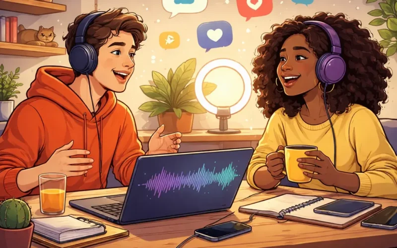 Come fare un podcast senza microfono