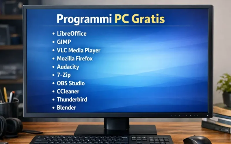 Programmi PC gratis in italiano da scaricare legalmente