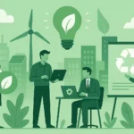Rappresentazione di impresa tech green