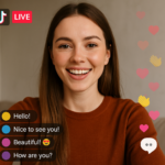 Una diretta live tiktok