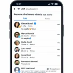 posso vedere chi guarda le mie storie su facebook