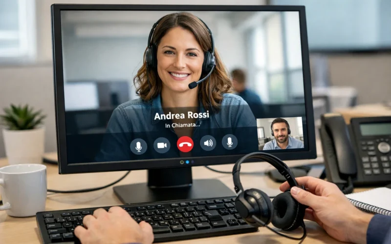 Come telefonare dal PC usando la linea telefonica