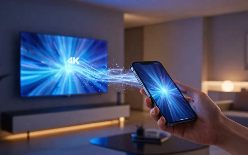 Come trasmettere lo schermo del telefono sulla TV