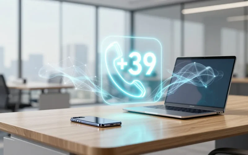 Numero virtuale italiano: cos’è, come funziona e quando usarlo