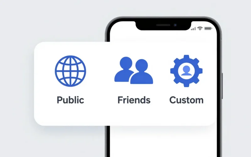 Storie Facebook: differenza tra amici, pubblico e personalizzato