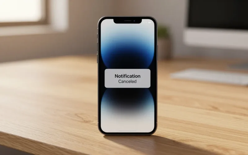 iPhone Bloccato su “Notifica Annullata”: Come Risolvere Subito