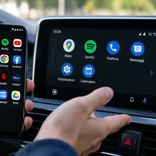 Perché Android Auto non mi fa vedere tutte le app
