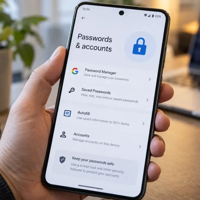 Android: dove trovo le password salvate?